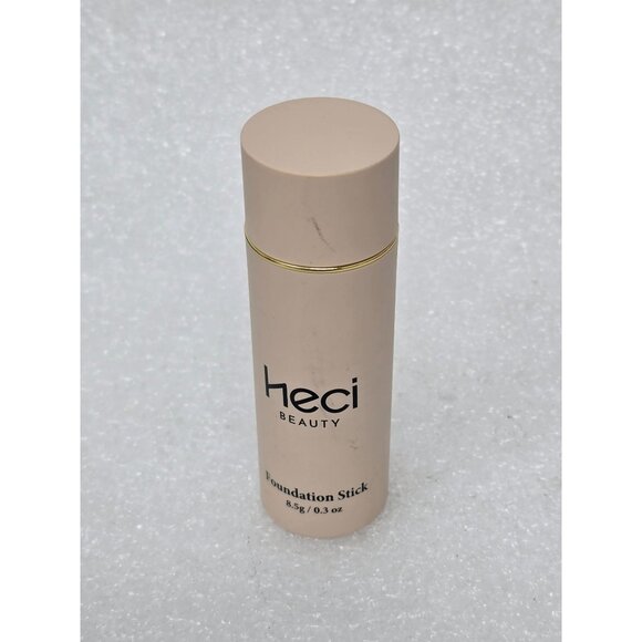 Heci Beauty Foundation Stick .3 Oz Creamy Lightweight Formula Natural Finish - Picture 1 of 2
